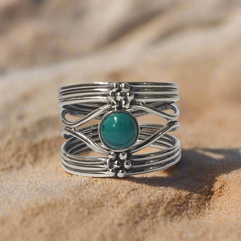 Sterling Silver Turquoise Ring