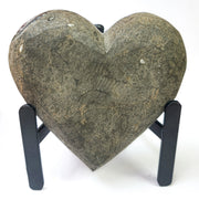 Uruguayan Heart-Shaped Amethyst Geode