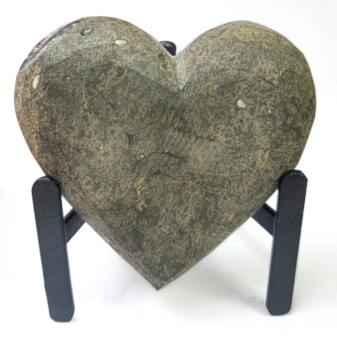 Uruguayan Heart-Shaped Amethyst Geode