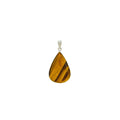 Golden Tiger's Eye Cabochon Teardrop Pendant