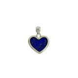 Lapis Lazuli Cabochon Heart Pendant