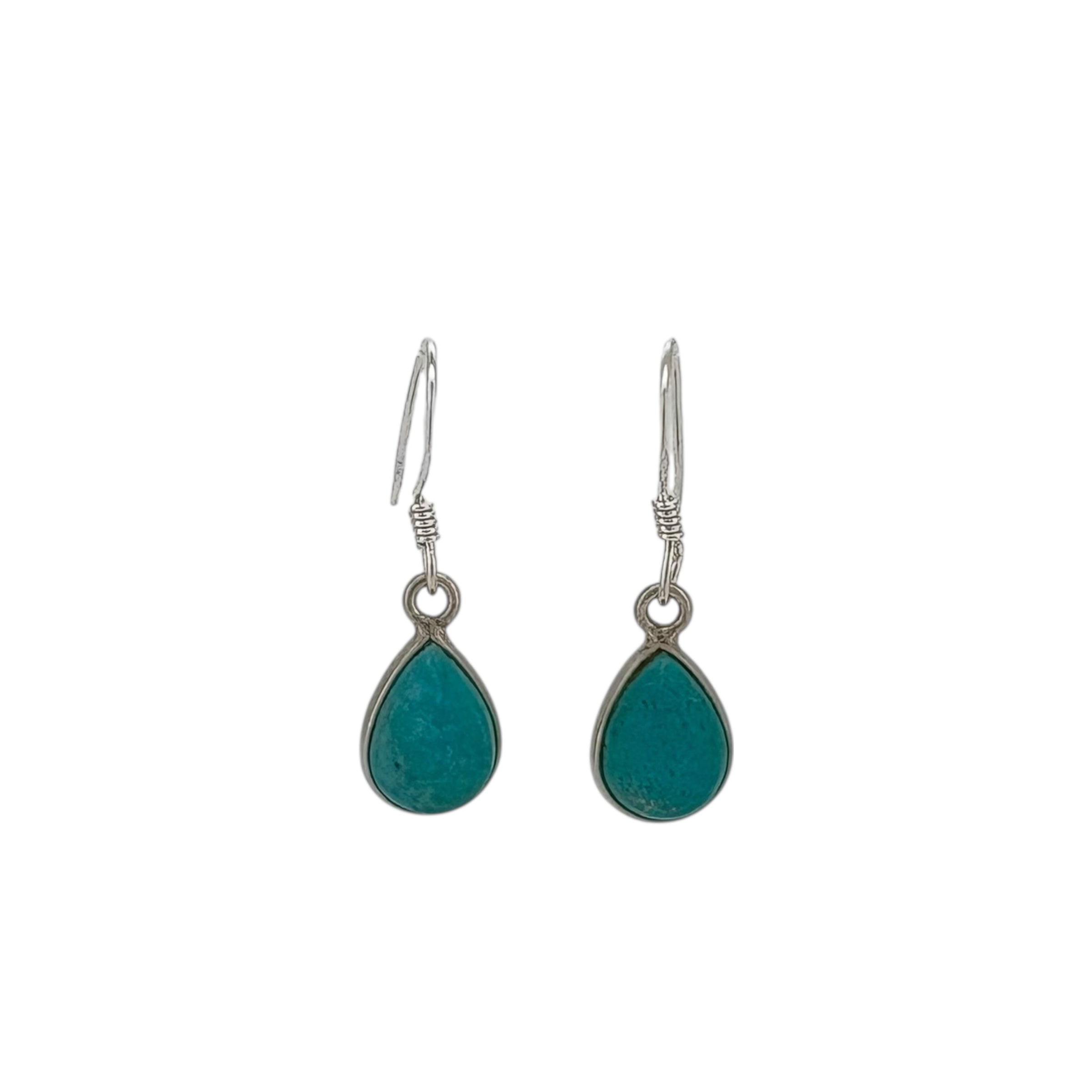 Turquoise Teardrop Earrings