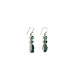 Blue Topaz & Aquamarine Combo Cut Earrings
