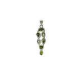 Peridot Combination Cut Pendant