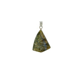 Labradorite Cabochon Freeform Pendant