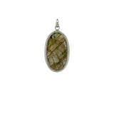Labradorite Cabochon Oval Pendant
