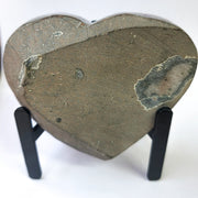 Uruguayan Large Heart-Shaped Amethyst Geode