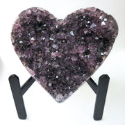 Uruguayan Heart-Shaped Amethyst Geode