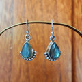 Labradorite Teardrop Detail Earrings