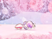 Aura Quartz & Amethyst Pendant
