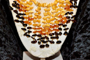 Ombre Amber Statement Necklace.