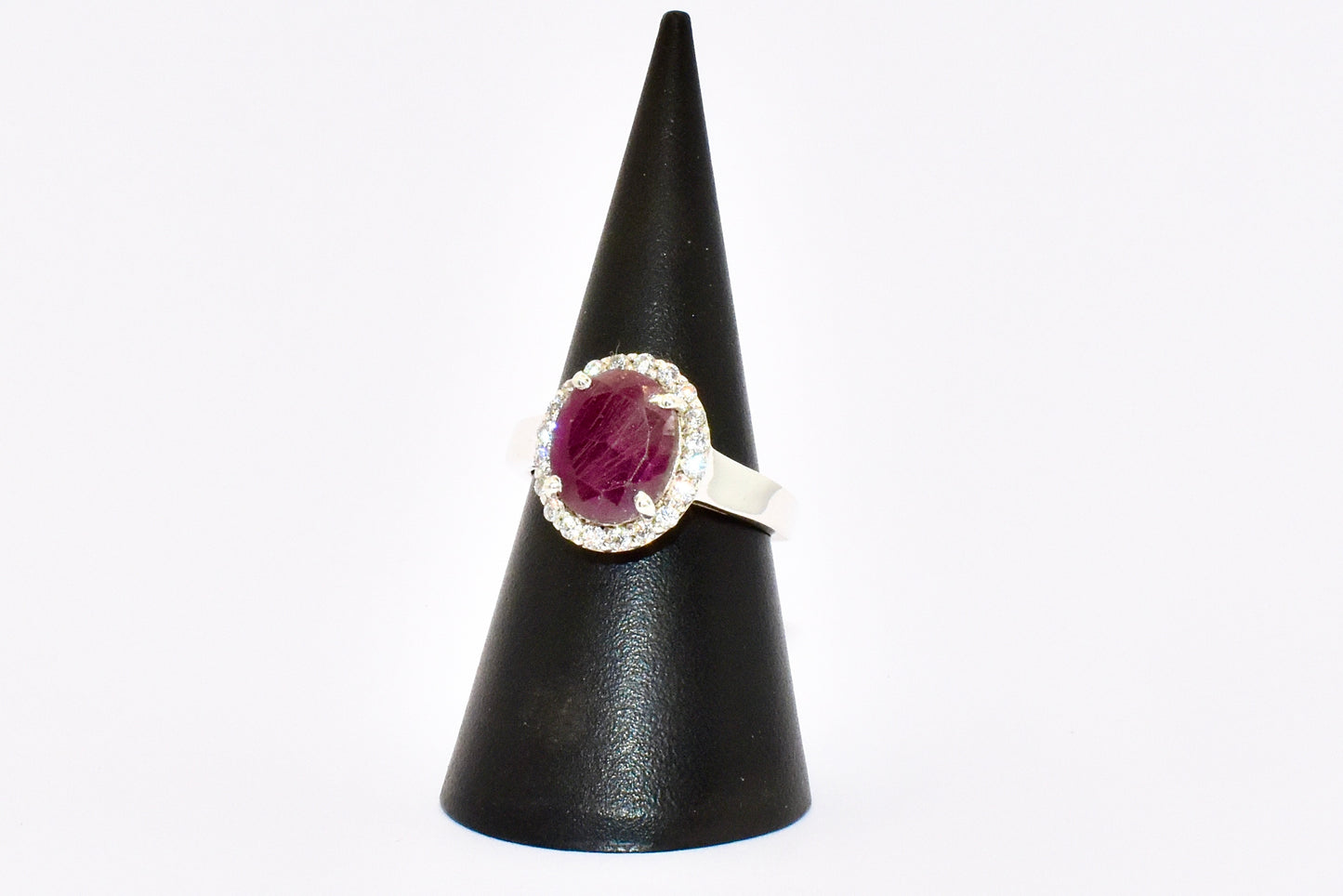 Ruby Premium Gemstone Oval Ring