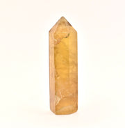 Golden Flourite Crystal Point