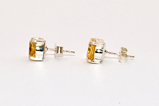 Citrine Premium Gemstone Studs