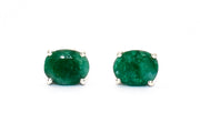 Emerald Premium Gemstone Oval Pendant