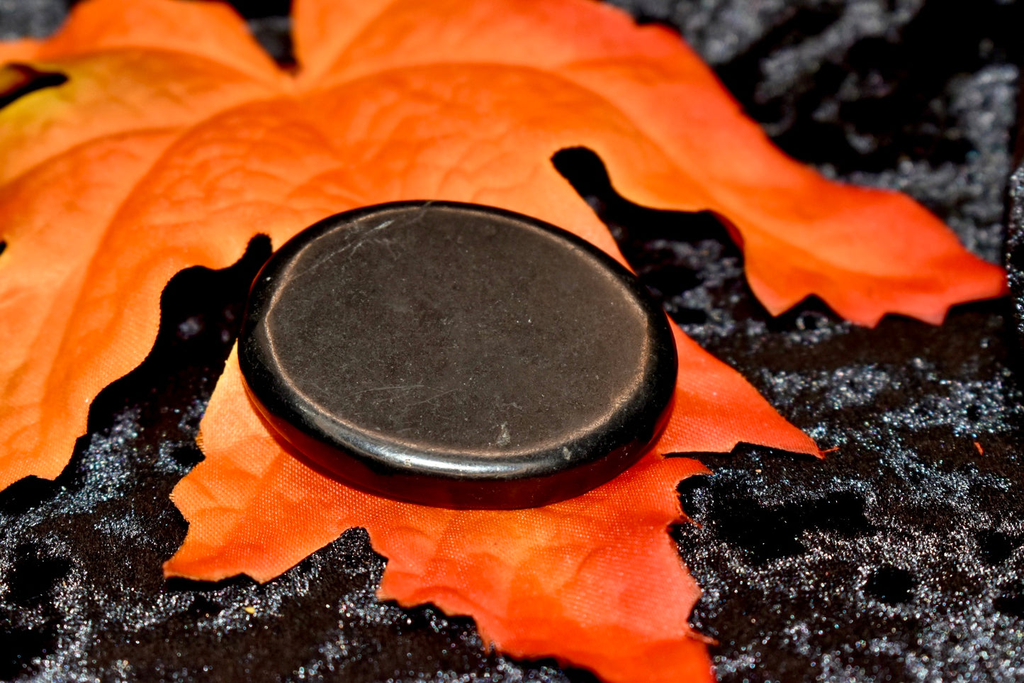 Shungite Palm Stone