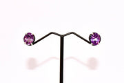 Amethyst Premium Gemstone Studs