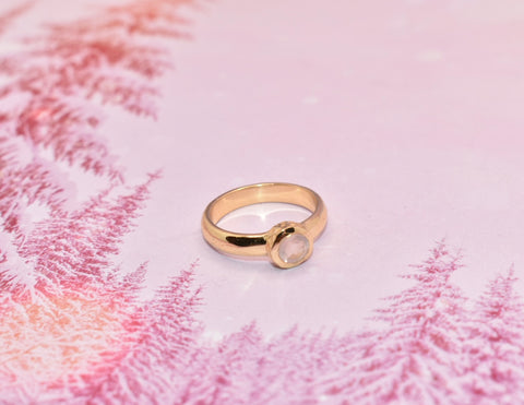 Rose Quartz Ring