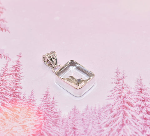 Ice Quartz Pendant