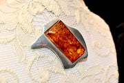 Amber Brooch