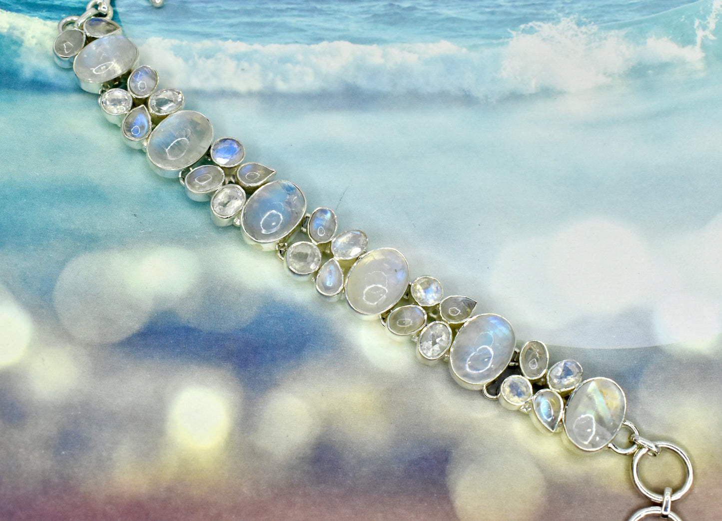 Moonstone Statement Bracelet