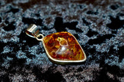 Free Form Amber Pendant