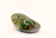 Green Moss Agate Cabochon Crystal