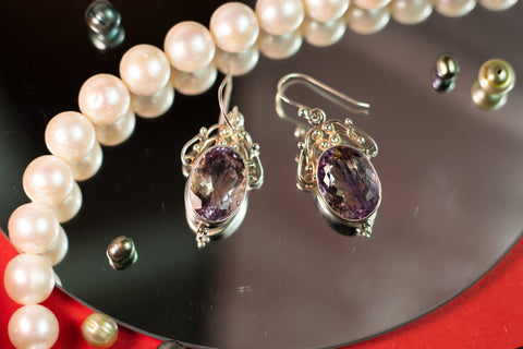 Ametrine Faceted Earrings
