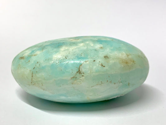 Aqua-toned Caribbean Calcite Cabochon Crystal