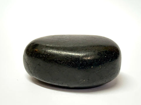 Matt Black Shungite Cabochon Crystal