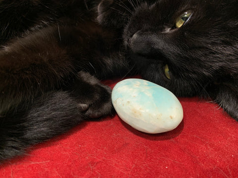 Caribbean Calcite Cabochon Crystal