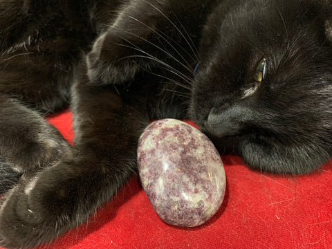 Lepidolite Cabochon Crystal