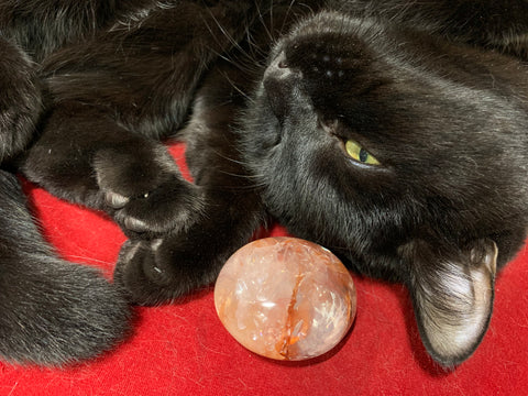 Iron Quartz Cabochon Crystal