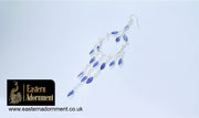 Amethyst Boho Silver Earrings