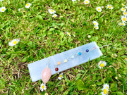 Rose Quartz Chakra Pendulum