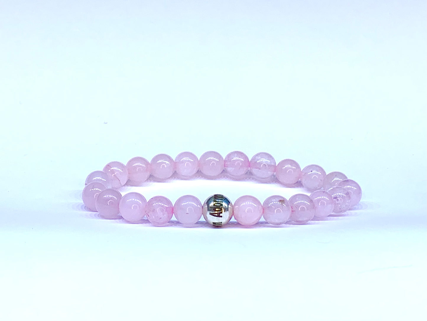 Rose Quartz Crystal Bead Bracelet