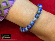 Lapis Lazuli Crystal Bead Bracelet